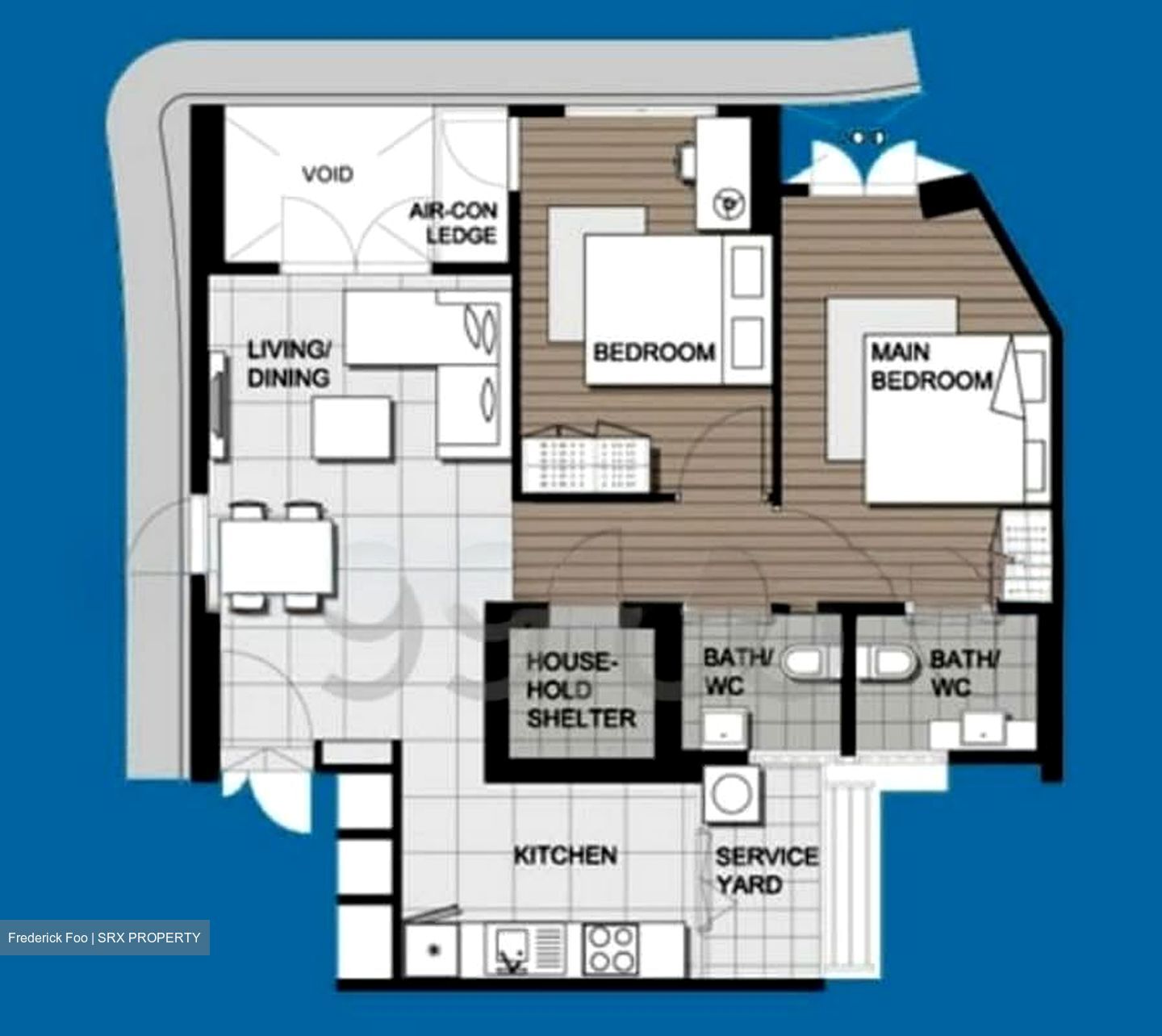 Blk 308C Waterway Terraces I (Punggol), HDB 3 Rooms #544086291